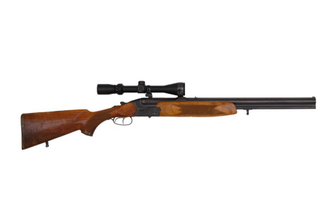 Комбінована мисливська рушниця Brunner 584 к.12/70+.222Rem, 1989