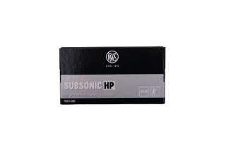 Набої RWS Subsonic HP к.22 LR, упаковка 50шт